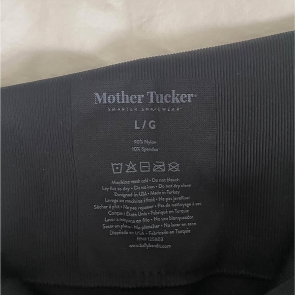 Mother Tucker By Belly Bandit Shapewear Active Capri Leggings Size L - Picture 2 of 4